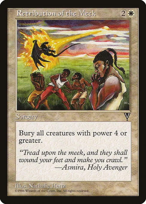 Retribution of the Meek 019/167