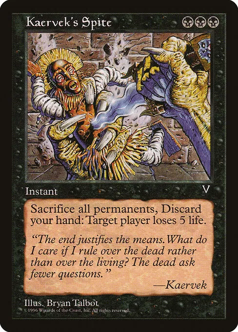 Kaervek's Spite 063/167