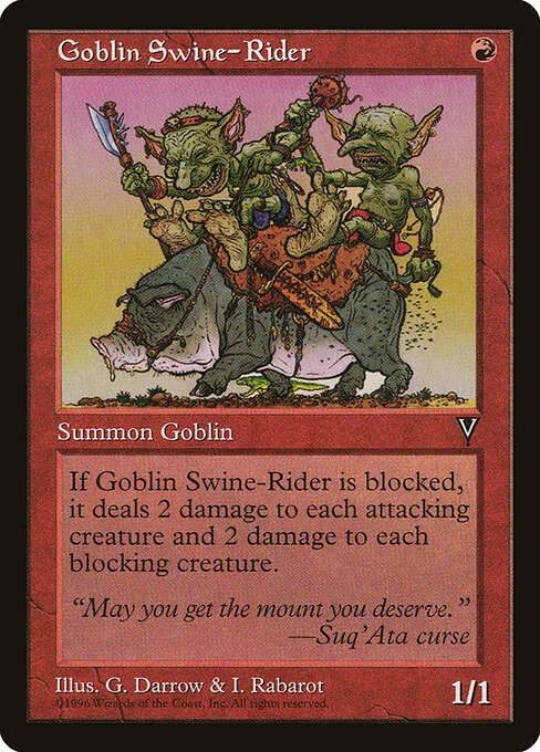 Goblin Swine-Rider 081/167