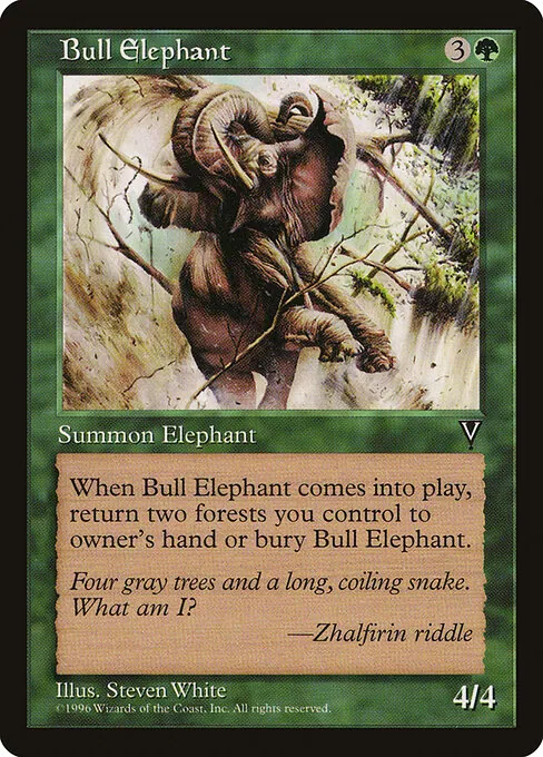Bull Elephant 101/167
