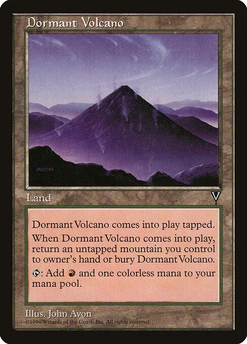 Dormant Volcano 161/167
