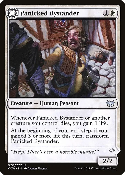 Panicked Bystander // Cackling Culprit 028/277