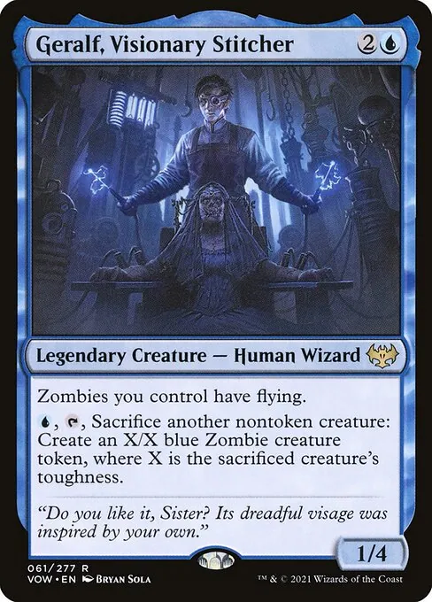 Geralf, Visionary Stitcher 061/277