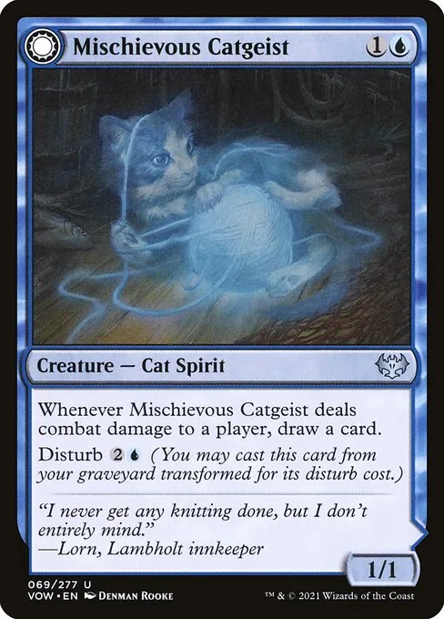 Mischievous Catgeist // Catlike Curiosity 069/277