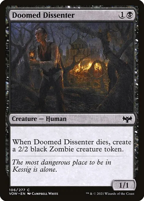 Doomed Dissenter 106/277