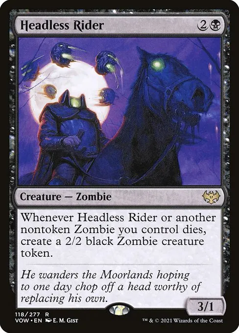 Headless Rider 118/277