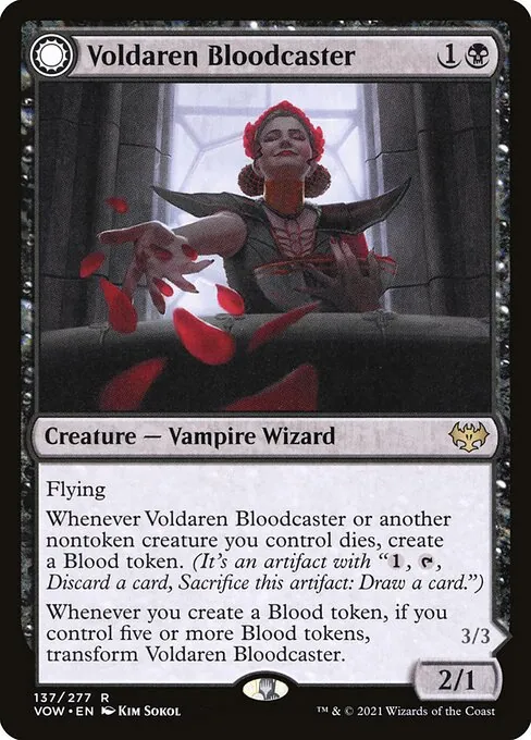 Voldaren Bloodcaster // Bloodbat Summoner 137/277