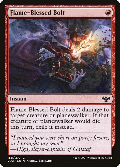 Flame-Blessed Bolt 158/277