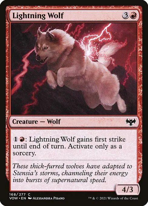 Lightning Wolf 168/277