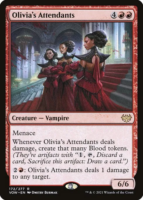 Olivia's Attendants 172/277