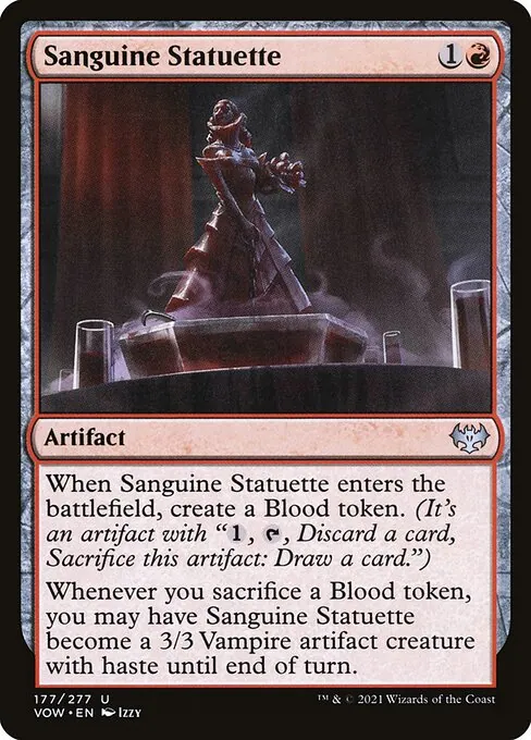 Sanguine Statuette 177/277