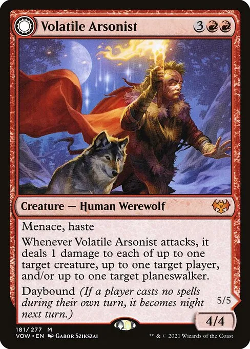 Volatile Arsonist // Dire-Strain Anarchist 181/277