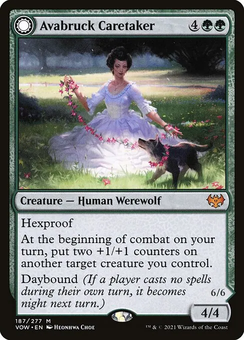 Avabruck Caretaker // Hollowhenge Huntmaster 187/277