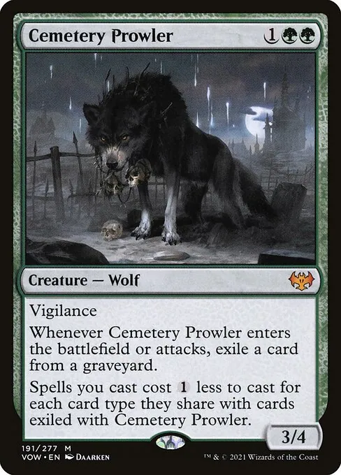Cemetery Prowler 191/277