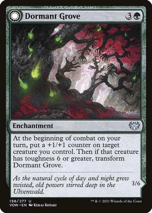 Dormant Grove // Gnarled Grovestrider 198/277