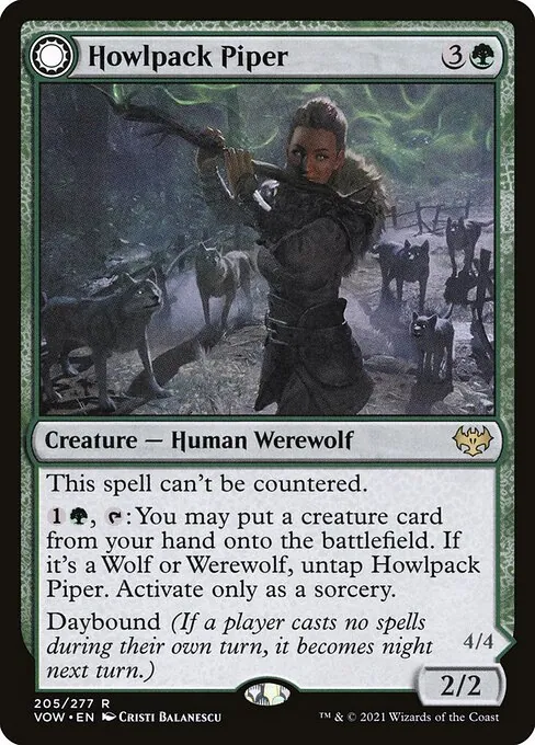 Howlpack Piper // Wildsong Howler 205/277