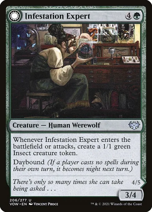 Infestation Expert // Infested Werewolf 206/277