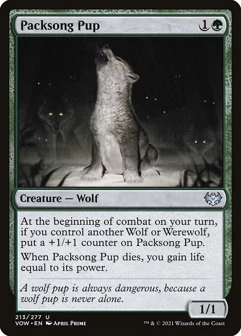 Packsong Pup 213/277