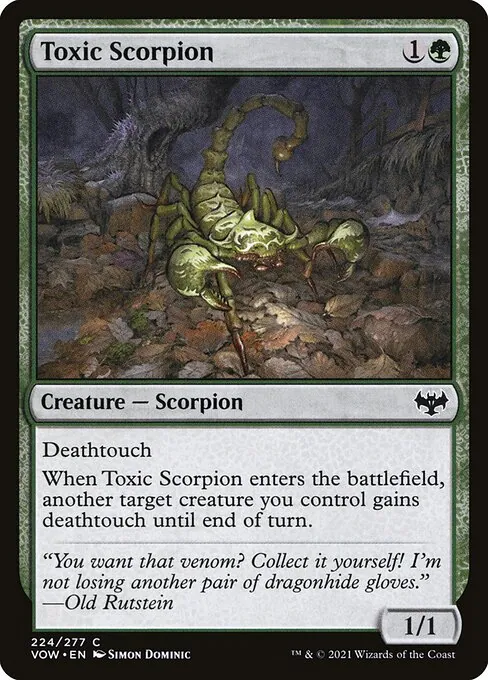 Toxic Scorpion 224/277