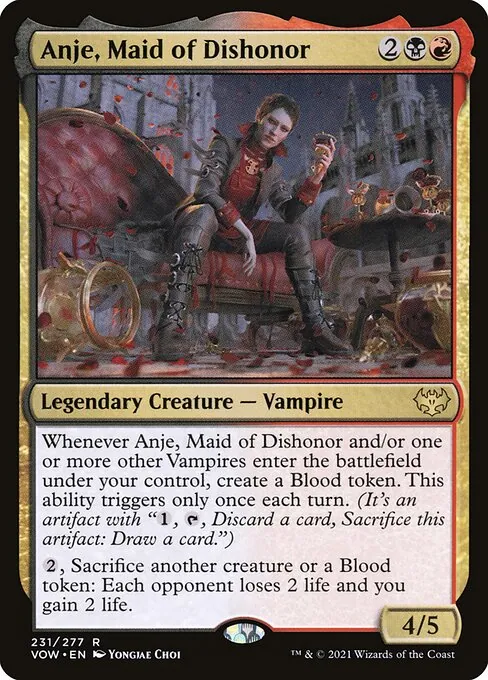 Anje, Maid of Dishonor 231/277