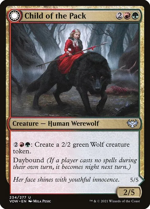 Child of the Pack // Savage Packmate 234/277