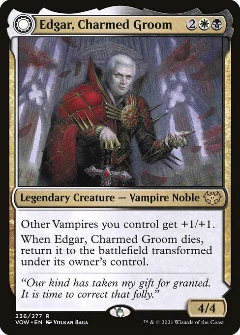 Edgar, Charmed Groom // Edgar Markov's Coffin 236/277