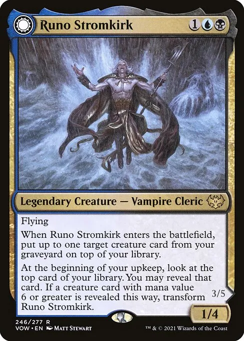 Runo Stromkirk // Krothuss, Lord of the Deep 246/277
