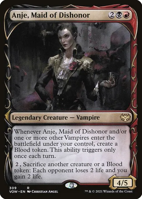 Anje, Maid of Dishonor 309/277