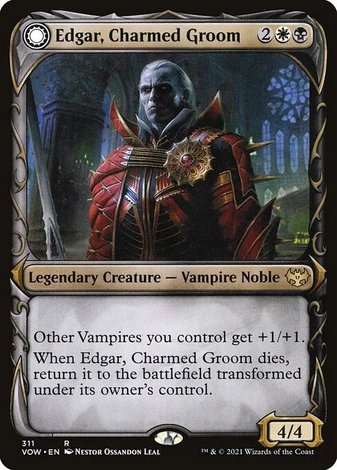 Edgar, Charmed Groom // Edgar Markov's Coffin 311/277
