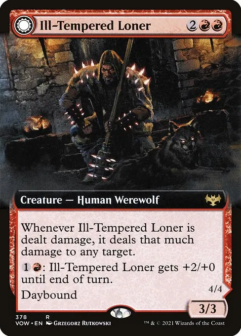 Ill-Tempered Loner // Howlpack Avenger 378/277