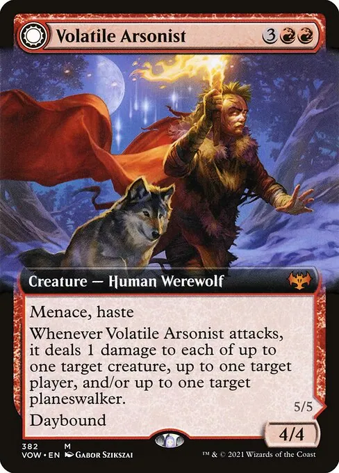 Volatile Arsonist // Dire-Strain Anarchist 382/277