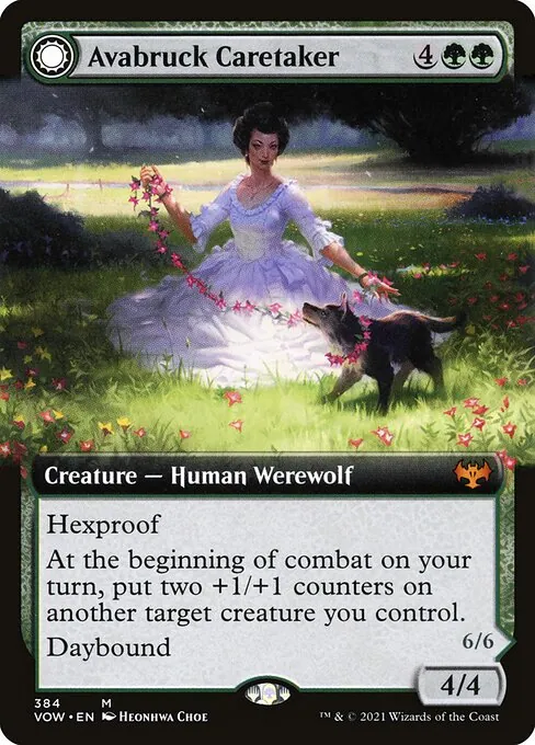 Avabruck Caretaker // Hollowhenge Huntmaster 384/277