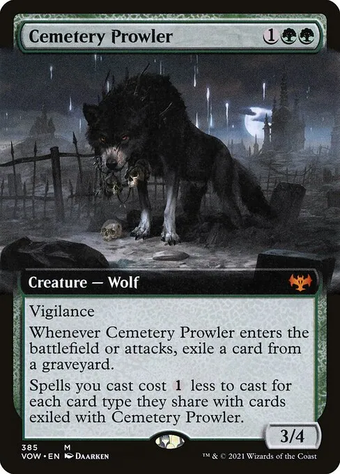 Cemetery Prowler 385/277