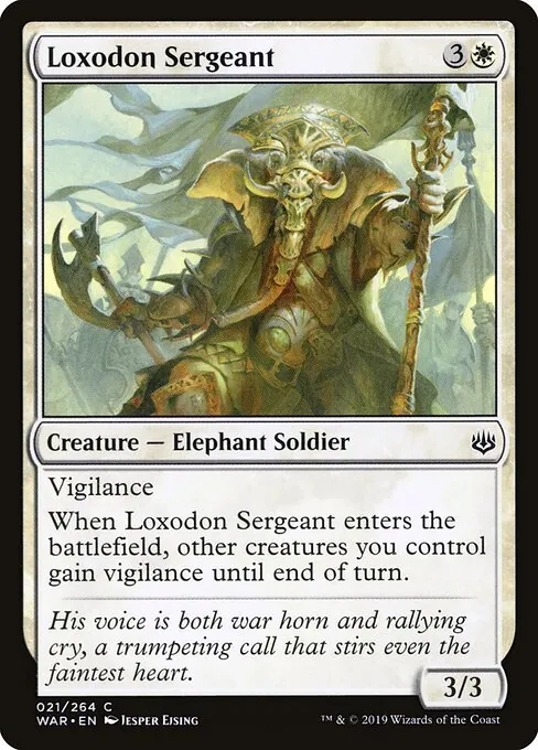 Loxodon Sergeant 021/275