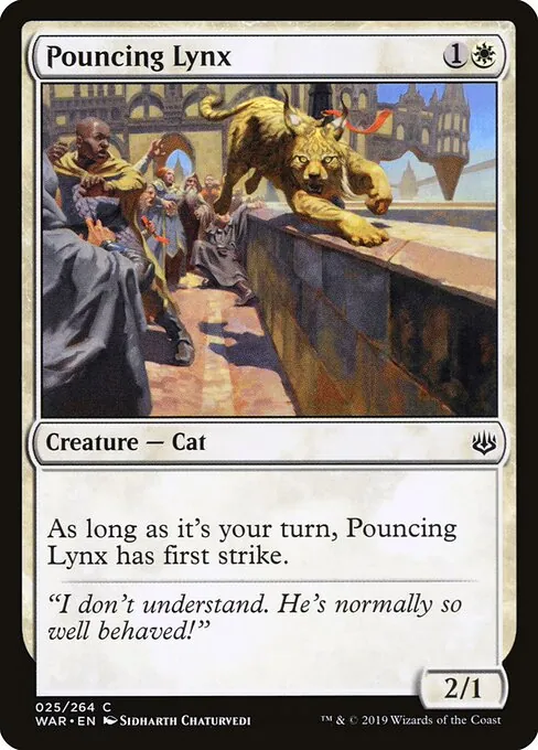 Pouncing Lynx 025/275