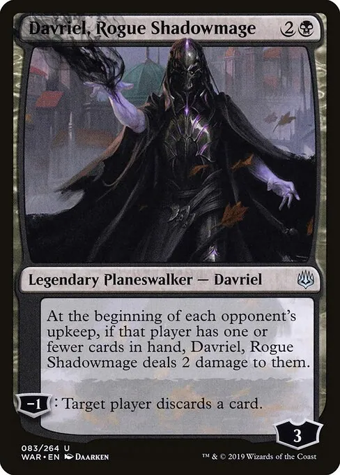 Davriel, Rogue Shadowmage 083/275
