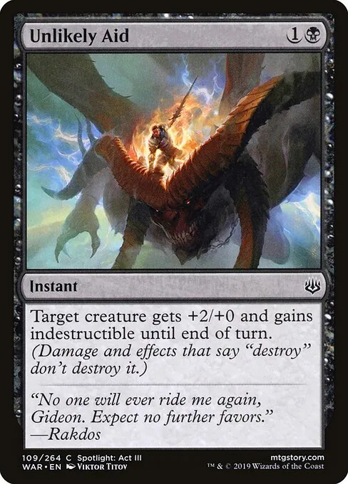 Unlikely Aid 109/275