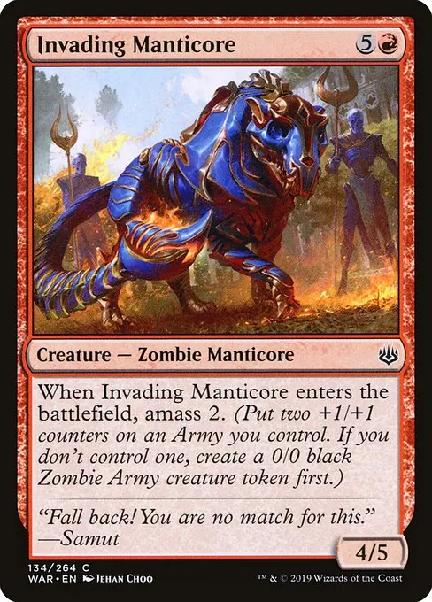 Invading Manticore 134/275