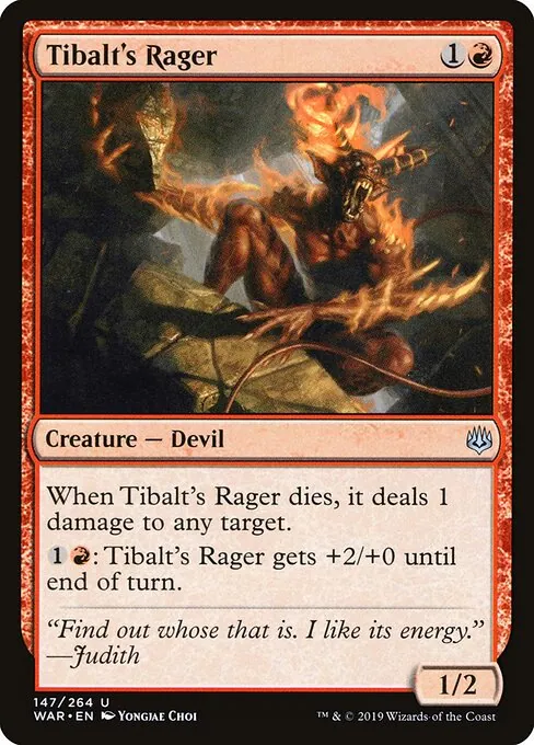 Tibalt's Rager 147/275