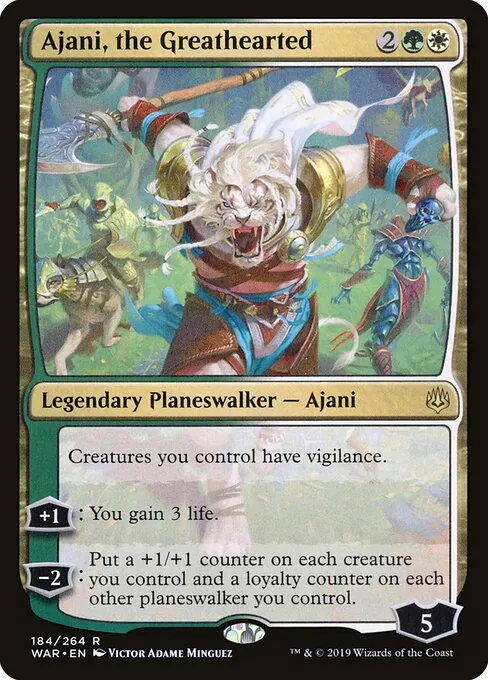 Ajani, the Greathearted 184/275
