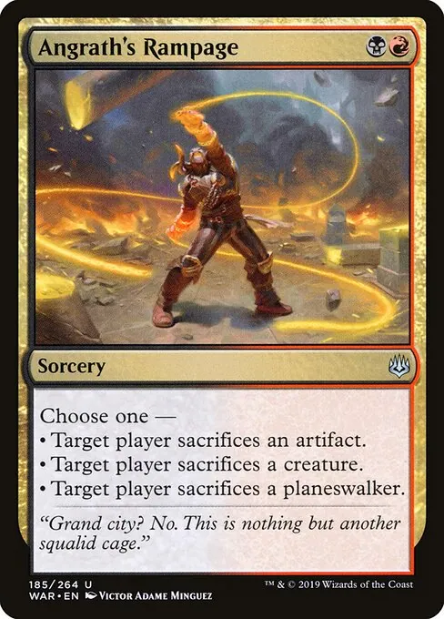 Angrath's Rampage 185/275