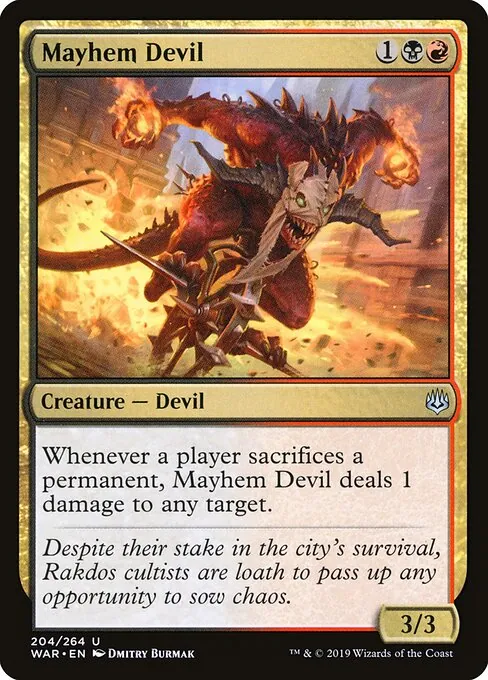 Mayhem Devil 204/275