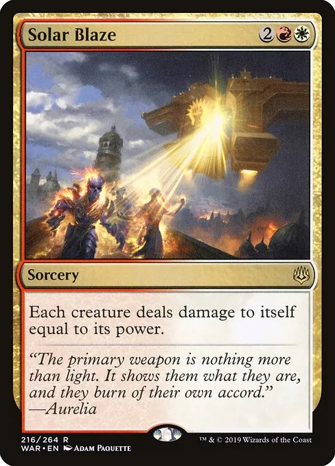Solar Blaze 216/275