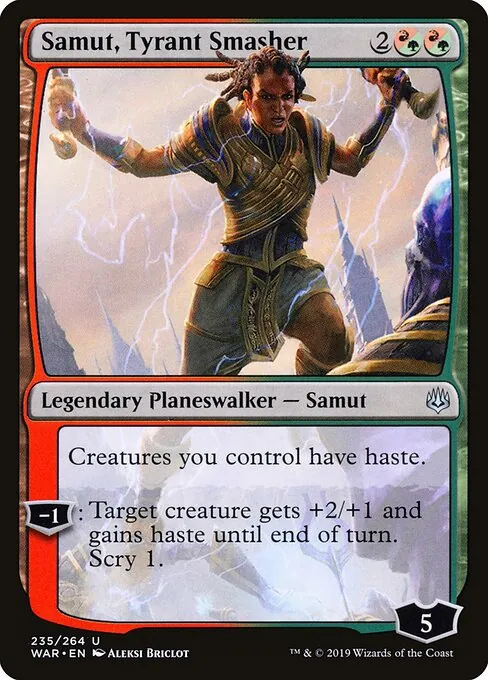 Samut, Tyrant Smasher 235/275