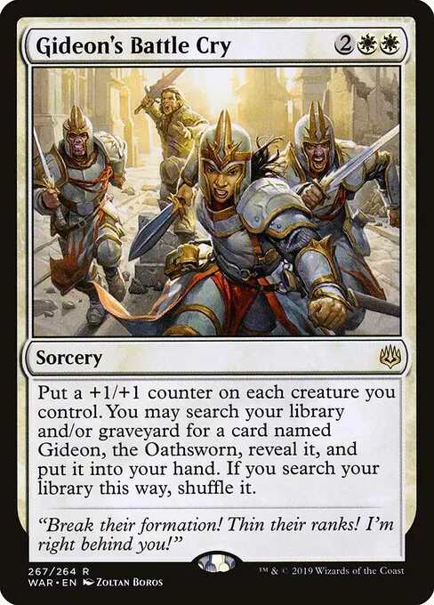 Gideon's Battle Cry 267/275