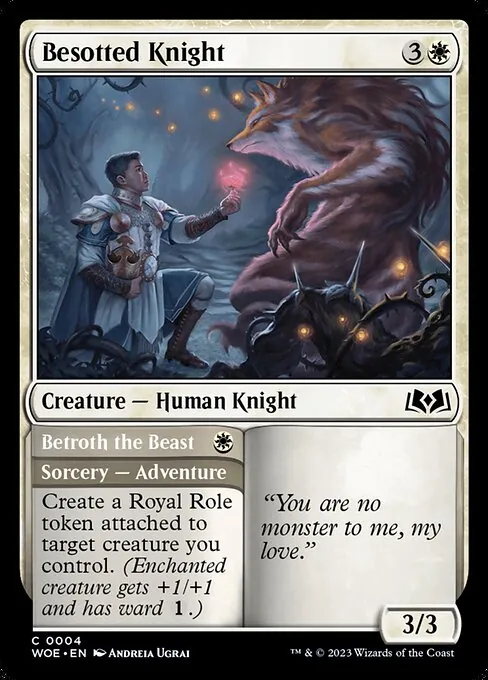Besotted Knight // Betroth the Beast 004/291