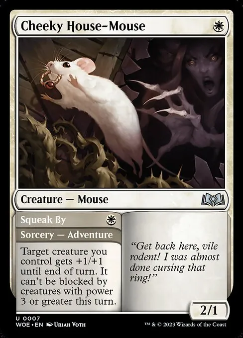 Cheeky House-Mouse // Squeak By 007/291