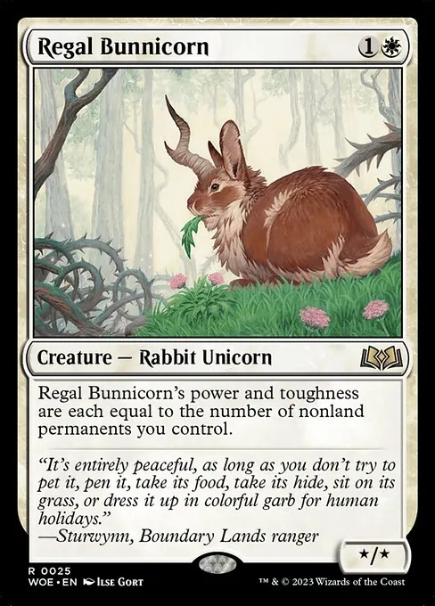 Regal Bunnicorn 025/291