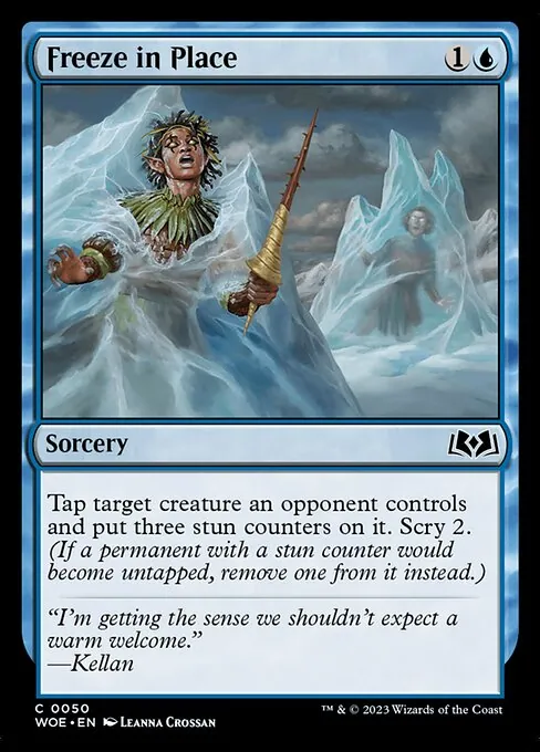 Freeze in Place 050/291