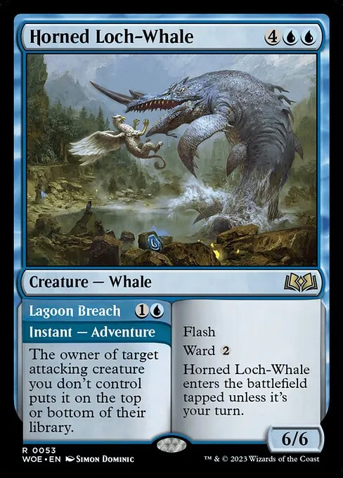 Horned Loch-Whale // Lagoon Breach 053/291